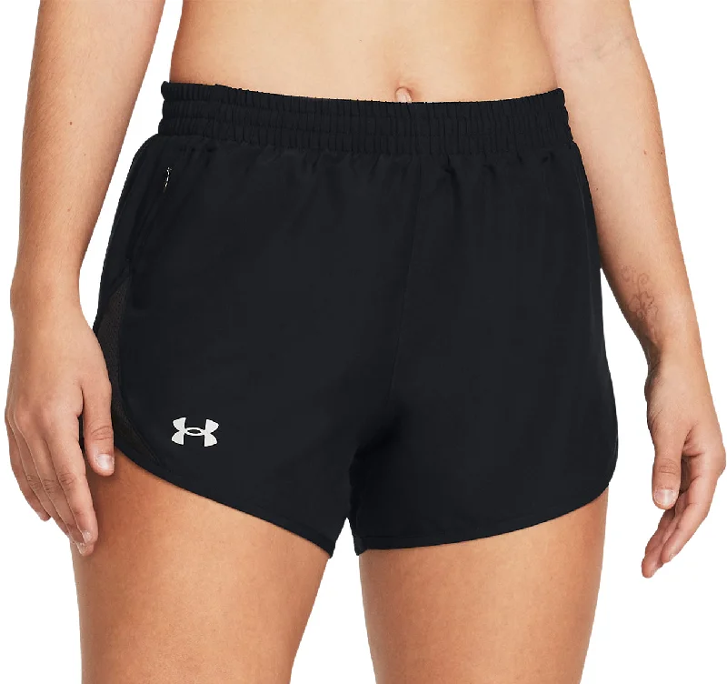 Short skirt design Under Armour Fly By 3 Inch Womens Running Shorts - Black