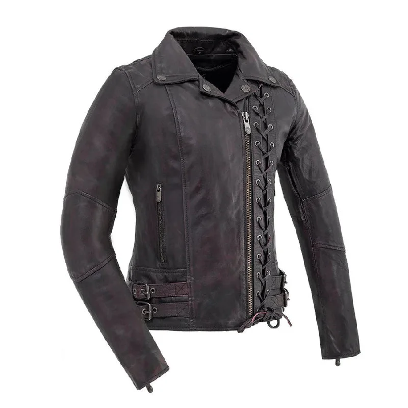 Sweet Girl Ladies Wildside Leather Jacket