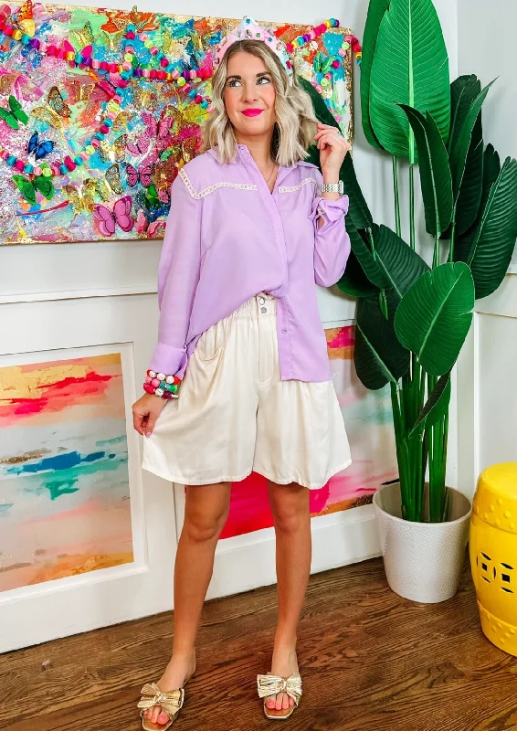Fashionable and versatile Toes In The Sand Shorts - Cream