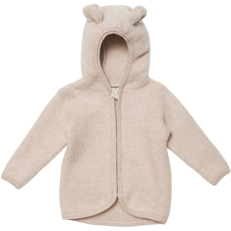 Printing decoration Huttelihut Jacket Ears Soft Wool Jackie Camel