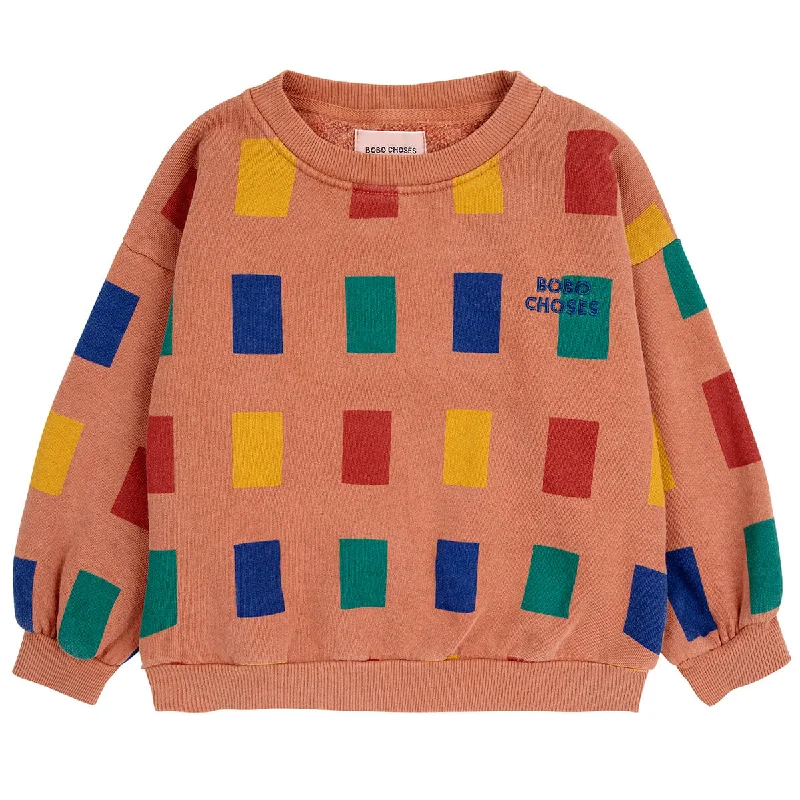 Classic Retro Colour Game AOP Sweatshirt by Bobo Choses