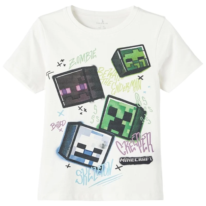 Knowledge And Elegance Name it White Alyssum Dagfin Minecraft T-shirt