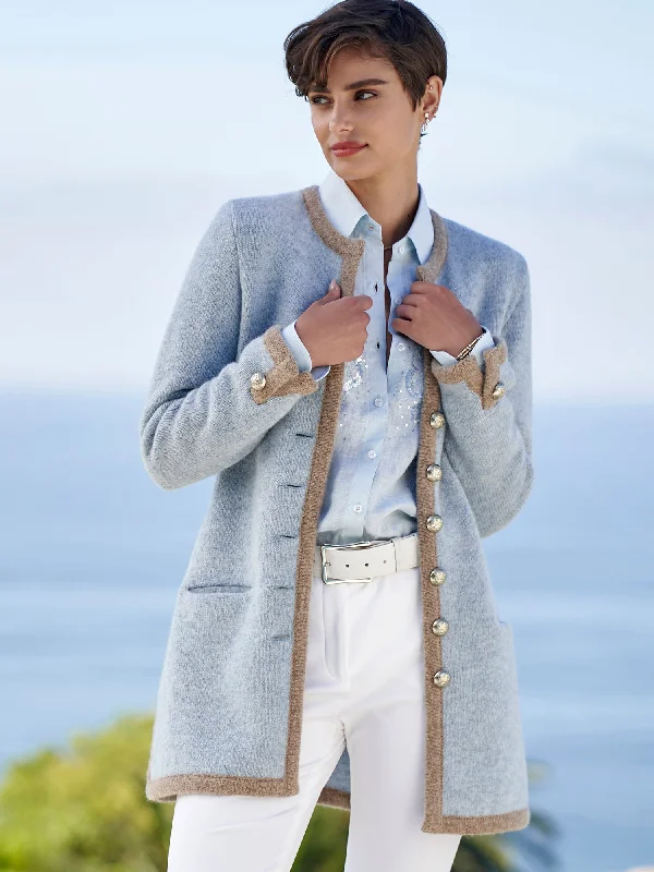 Street Letter Style Christina Soft Wool Cardigan