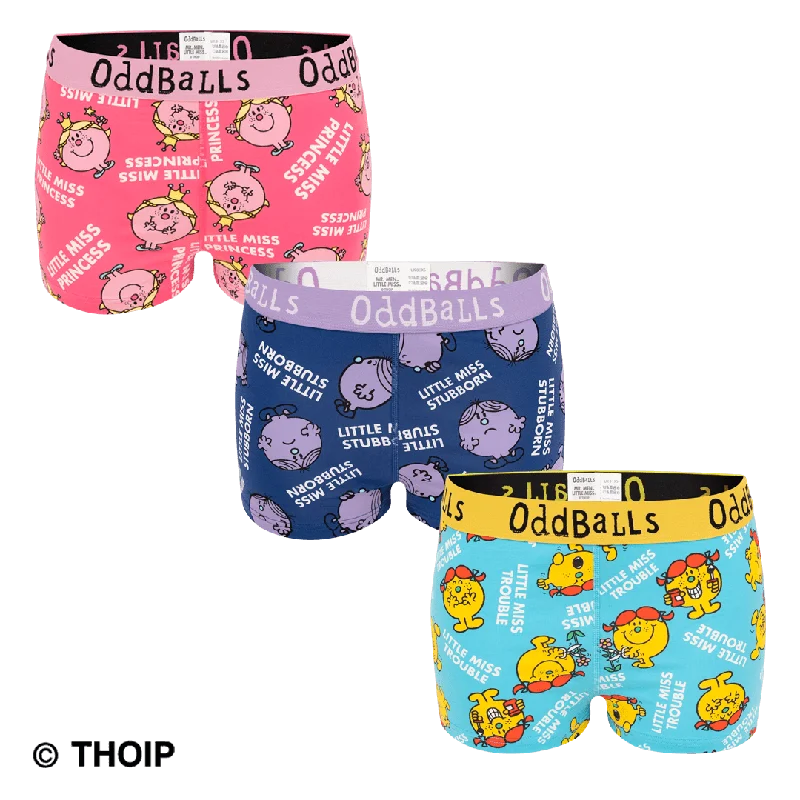 Leisure Travel Little Miss Bundle - Ladies Boxer Shorts 3 Pack Bundle