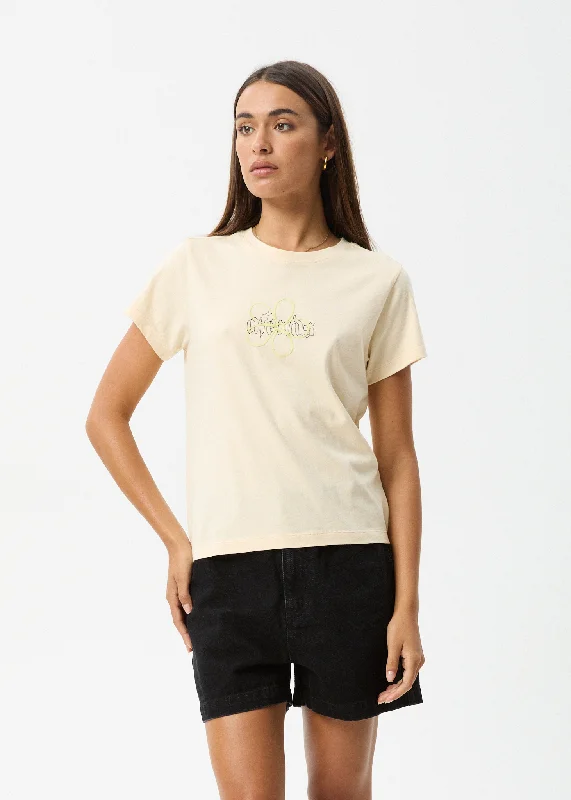 Classic Series AFENDS Womens Heidi - Regular Tee - Sand