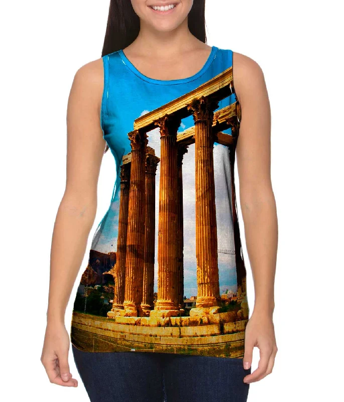 Minimal Style Temple Of Olympian - Zeus