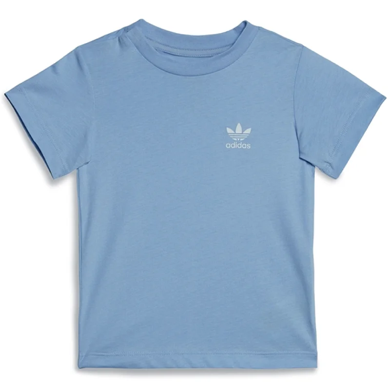 Printed pattern adidas Originals Light Blue T-Shirt