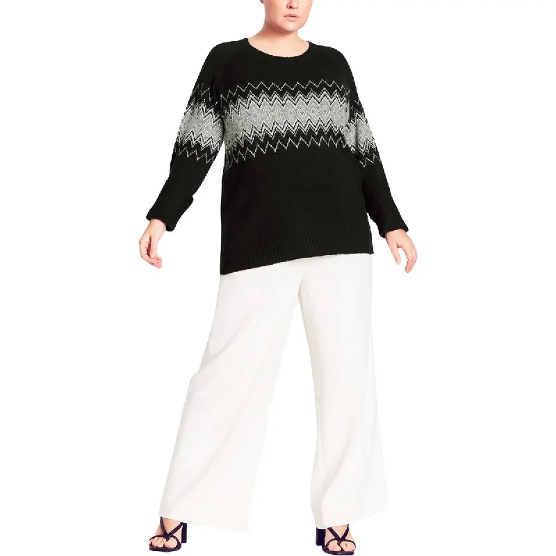 Sports Express City Chic Womens Aria Career Office Pullover Sweater