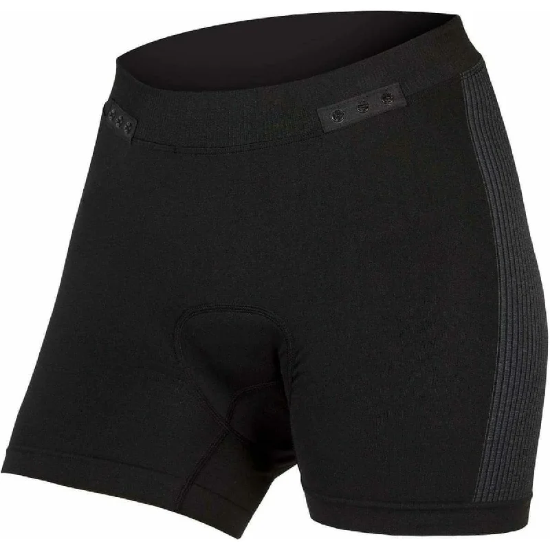 Elegant And Elegant Endura Engineered Padded Womens Boxer Short With ClickFast - Black