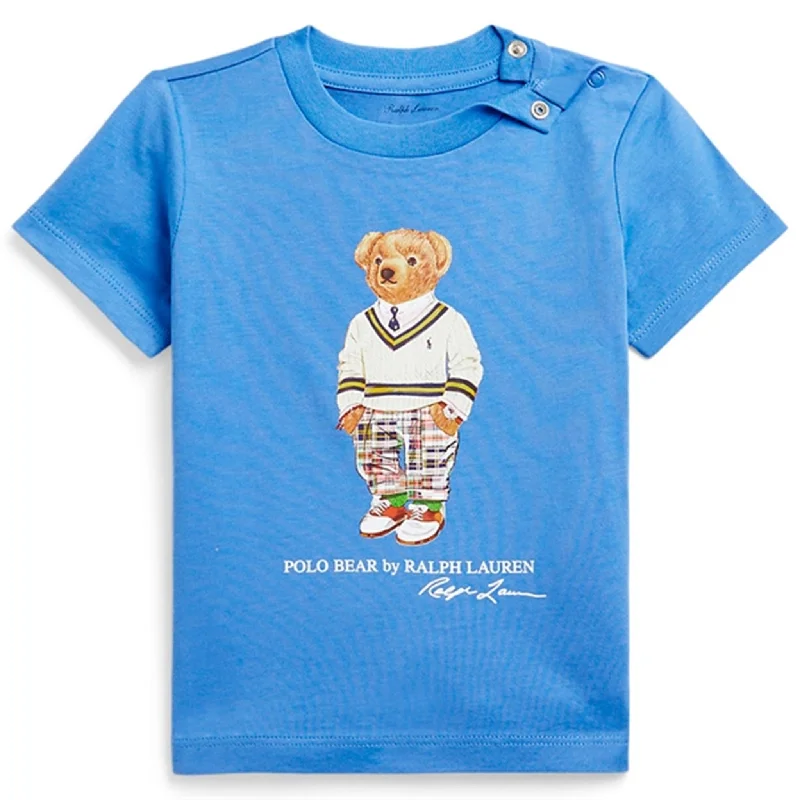 Retro Design Ralph Lauren Baby T-Shirt Blue