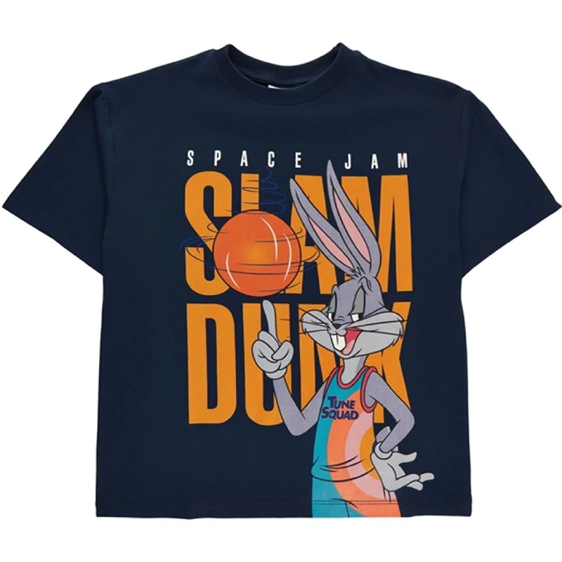 Sports And Leisure THE NEW Navy Blazer Space Jam T-shirt