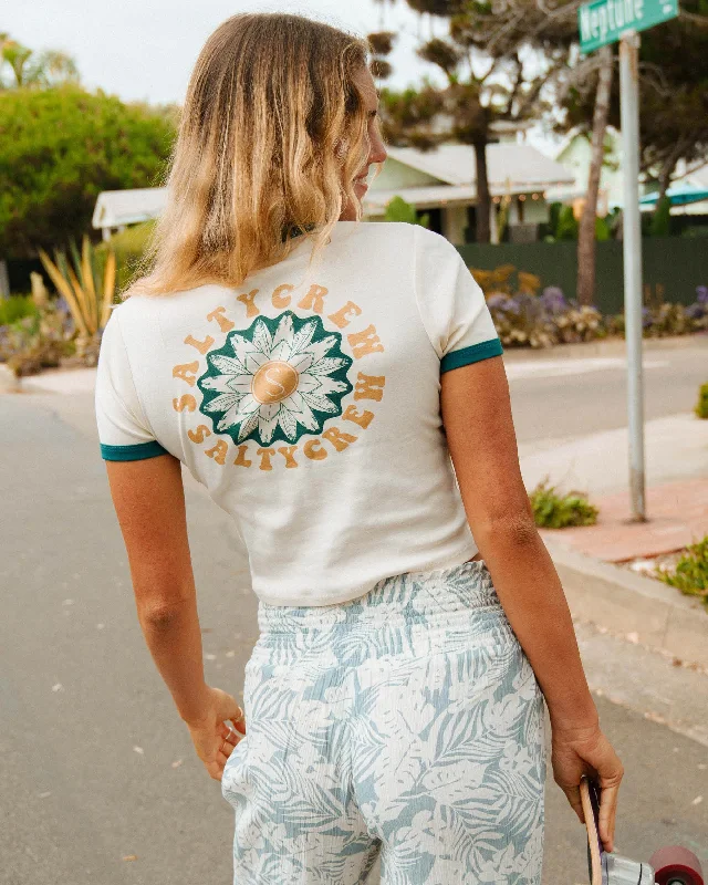 Affordable selection Flower Power Ringer - Off White/Kelp