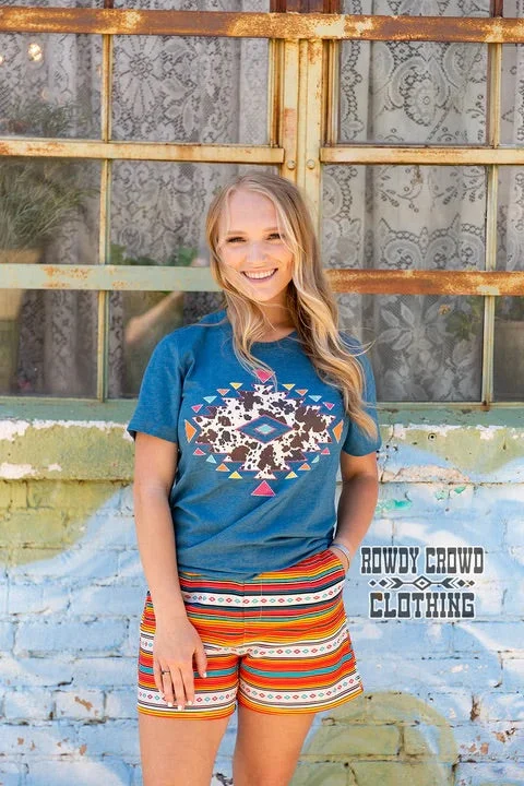 Sports High Waist Style Seymour Serape Shorts