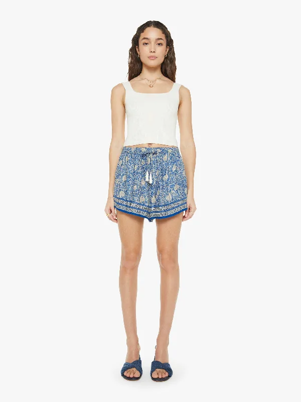 Street Casual Style Natalie Martin Jasper Short - Water Lily Blue