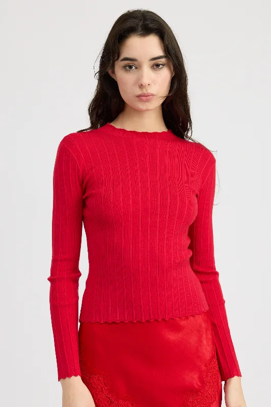 Elegant Classic European plan Arlet Ribbed Top