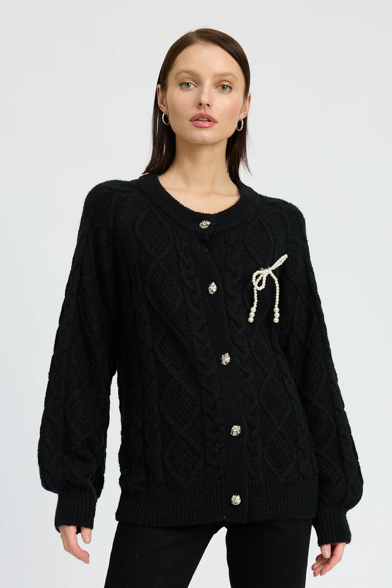 Noble Temperament Fashionable prints Blake Cardigan
