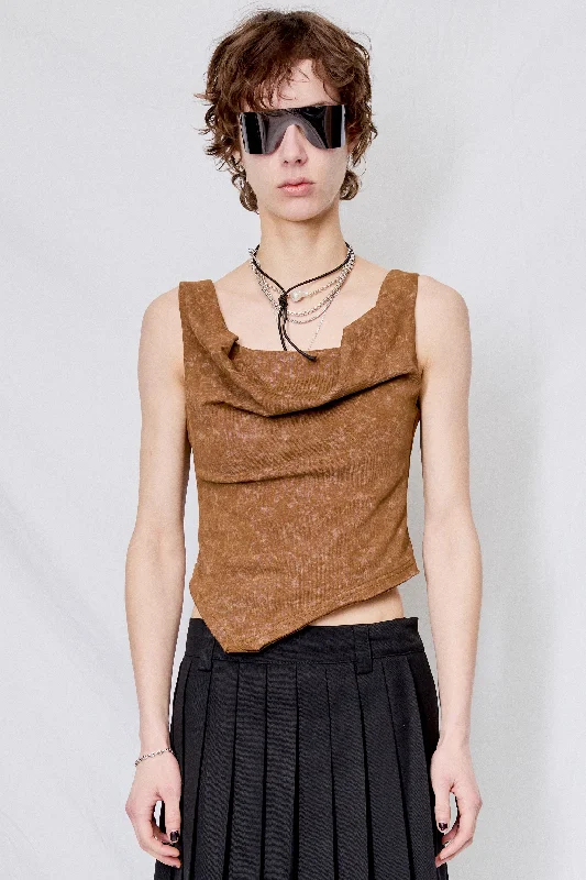 Affordable selection Luxury temperament Draped Neck Corset