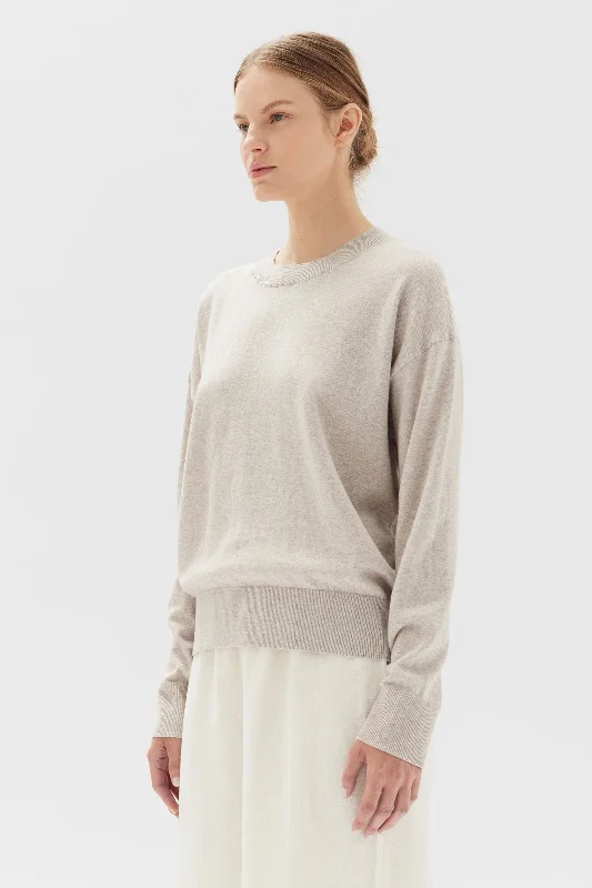 Advanced Customization Knit Cropped Cardigan Cotton Cashmere Lounge Sweater