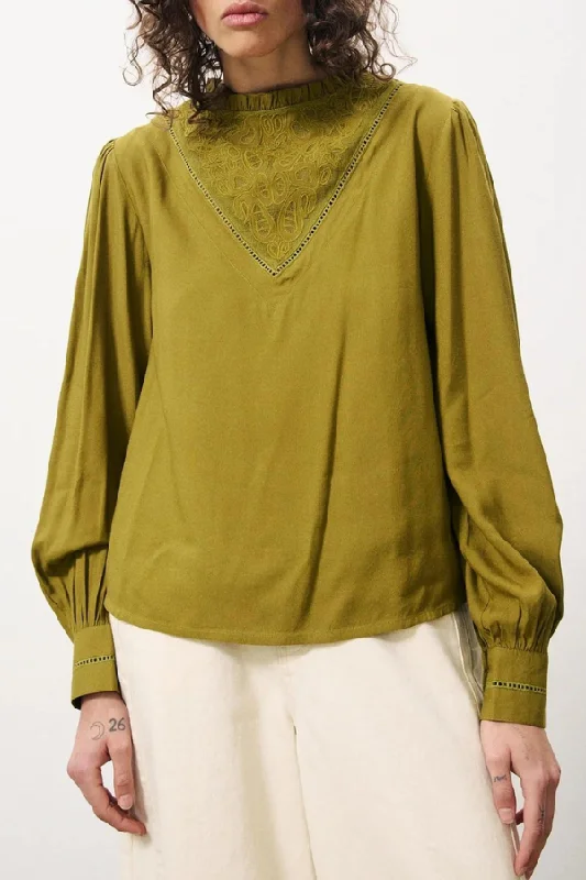 Fun and cute Retro fashion FRNCH Lisenn Blouse