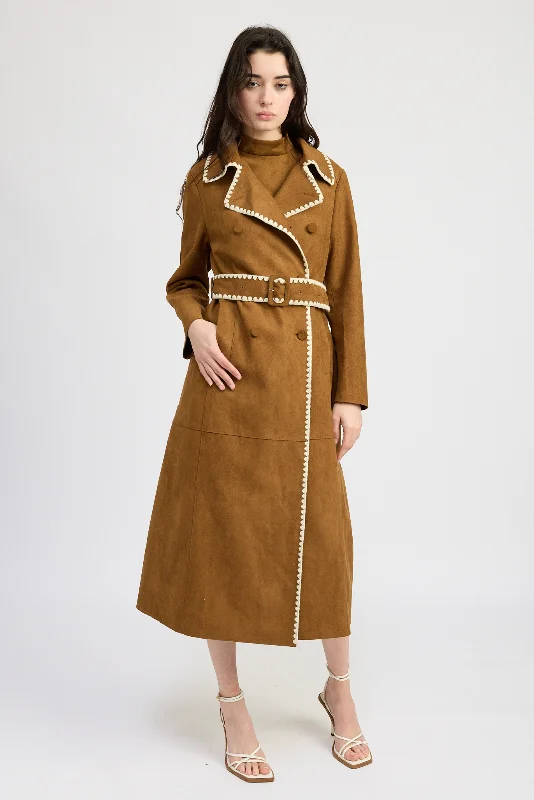 Design Perception Goddess style Logan Trench Coat