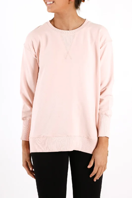 Luxury and fashionable Soft Wool Pullover Marissa Crew Blossom