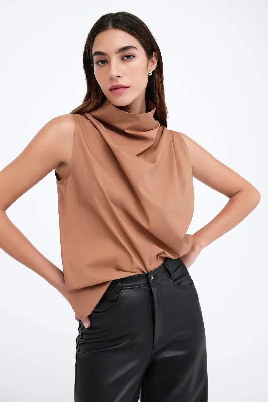 Casual And Versatile Minimal style Minna Top