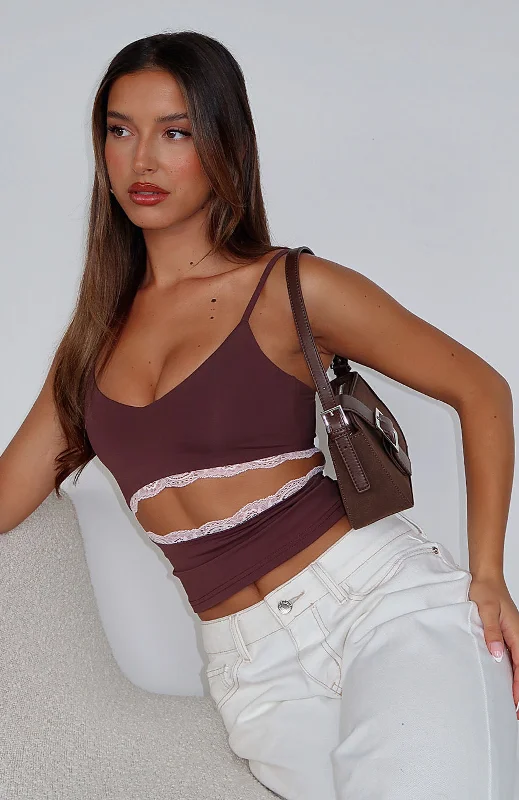 Skirt style Amazing design Never Know Top Chocolate