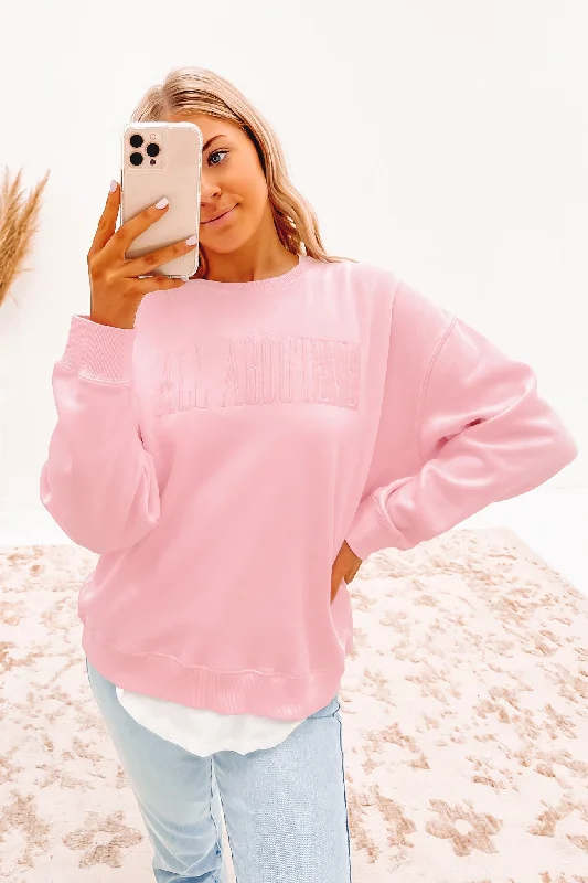 Sports litigation style Sleek-design Old Favourite Crew Pink