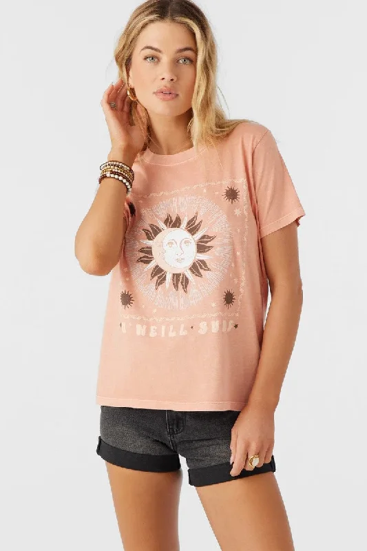 Style Design Simple matching O'neill Women's Tops Screen Print Graphic