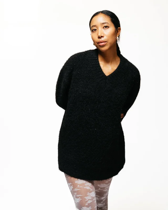 Street Personality Style Classic style OS Knit Cult V-neck