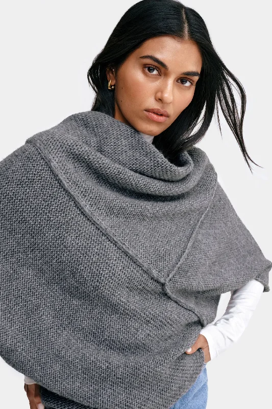 Knitted Design Windbreaker fashion Palmer Knit Top