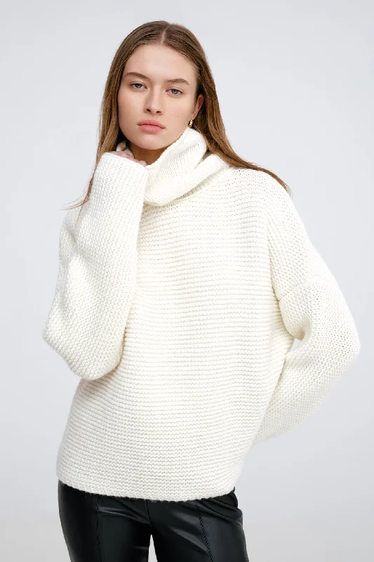 Elegant Style Knitted design Pia Turtleneck Sweater