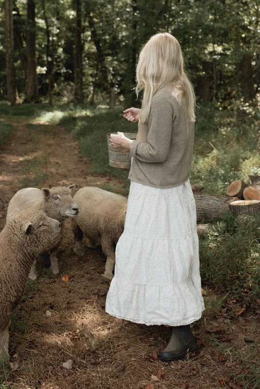 Personalized print Preview new products The Cashmere Bianca Top // Rye