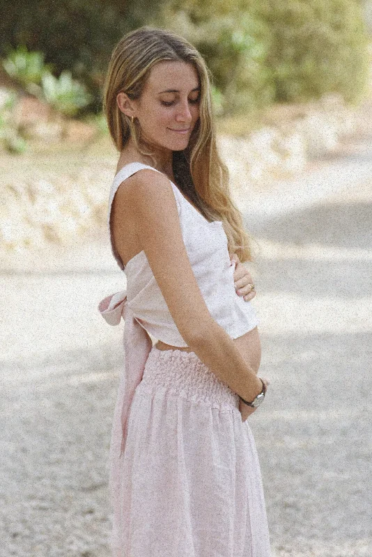 Sports Jacket Fashion expert The Positano Top // Blush