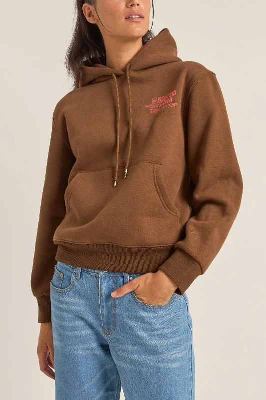 Sports Fitness Wear Casual Pullover Hoodie The Sound Of Change Hoodie Brown