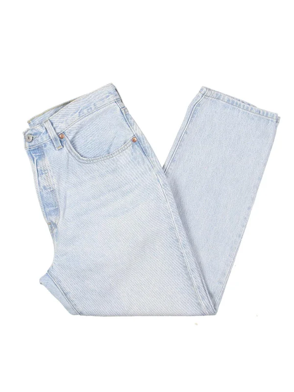 Retro Skirt Design Women’s leather pants 501 Original Womens Cropped Button Fly Straight Leg Jeans Retro Skirt Design Women’s leather pants 501 Original Womens Cropped Button Fly Straight Leg Jeans