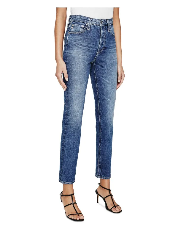 Sports And Leisure Comfortable high-waisted trousers Alexxis Womens High Rise Button Fly Straight Leg Jeans Sports And Leisure Comfortable high-waisted trousers Alexxis Womens High Rise Button Fly Straight Leg Jeans