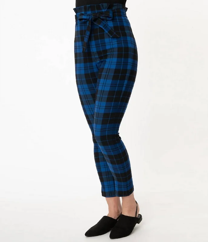 Sports Tights Angelina Pants In Blue/black
