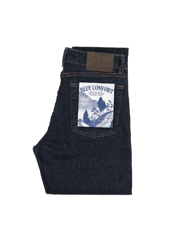 Customized Version High-waist black jeans Arrow - Blue Comfort