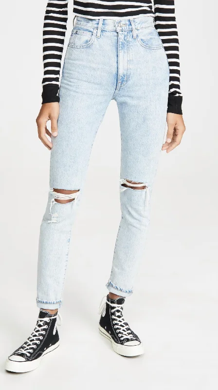 Design sense Elastic waist pants Beatnik Jean In Time Worn