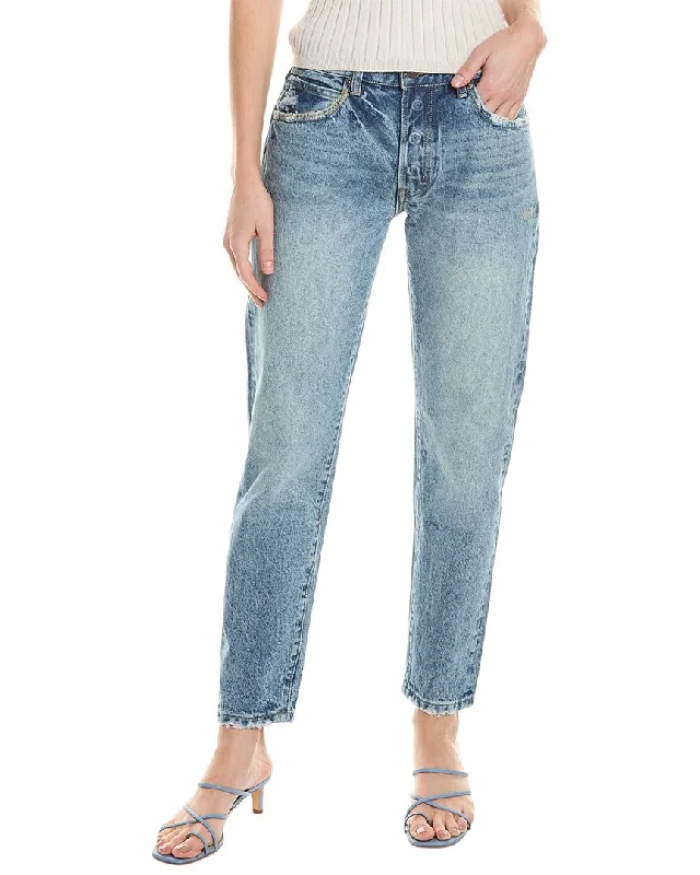Sports Cool Stylish leather pants BORO DENIM Sapporo Washed Blue Tapered Jean