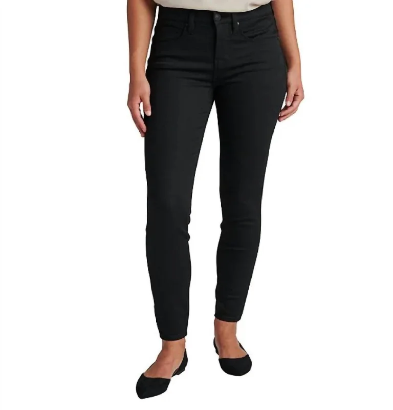 Customized Version Women’s leather leggings Cecilia Skinny Jeans In Black