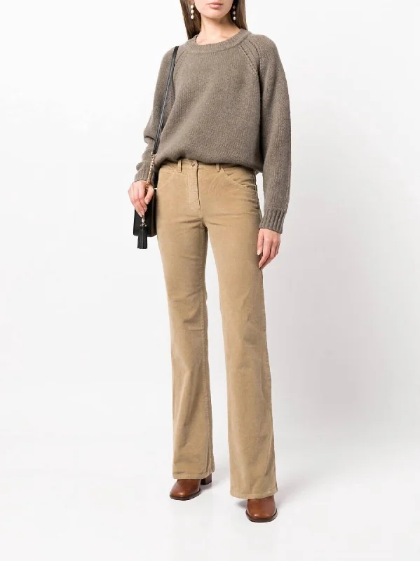 Hip-hop Style Celia Pant In Camel