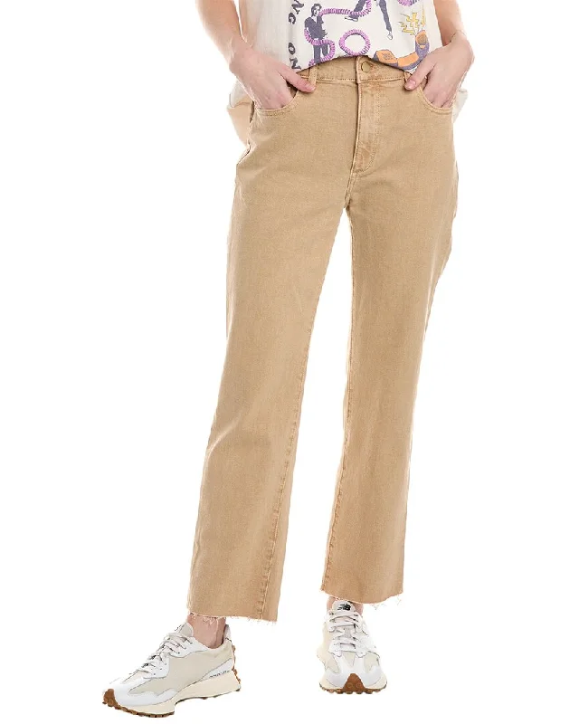 Innovative Design Trendy paperbag pants DL1961 Patti Straight High-Rise Sand Vintage Ankle Jean Innovative Design Trendy paperbag pants DL1961 Patti Straight High-Rise Sand Vintage Ankle Jean