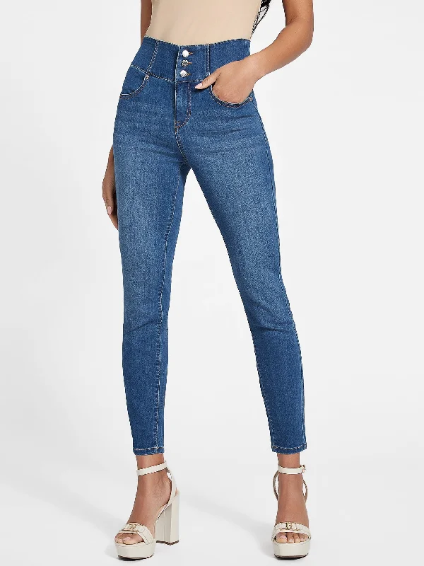Street Fashion Straight-cut denim pants Eco Milan Skinny Jeans