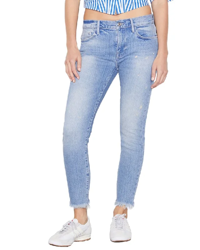 Sports Comfort Style High-rise bootcut pants FRAME Denim Le Skinny De Jeanne Crop Utopia Jean Sports Comfort Style High-rise bootcut pants FRAME Denim Le Skinny De Jeanne Crop Utopia Jean