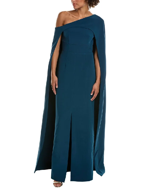 Short skirt design Halston Elycia Gown