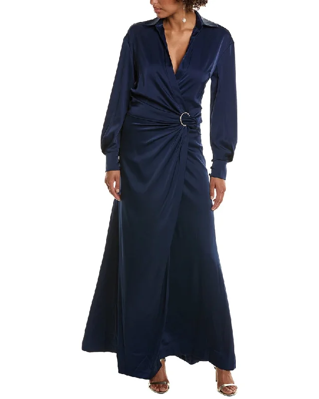 Printing decoration Halston Ivon Gown