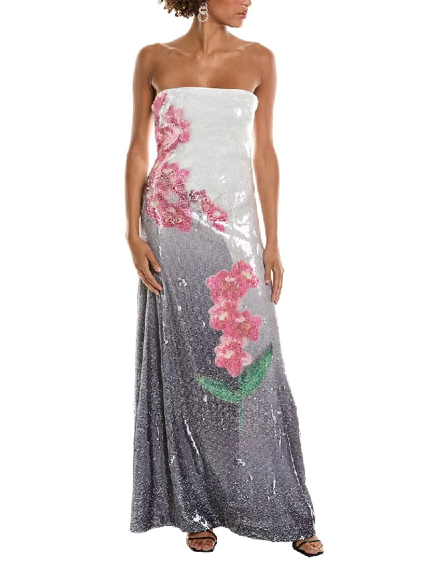 Windbreaker fashion Halston Spencer Gown