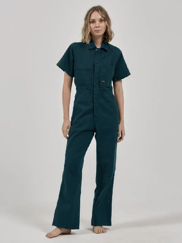 Skirt style Straight-leg jeans Hard Yakka x Thrills Coverall - Yakka Green